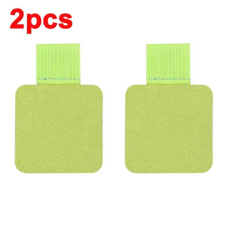 Tragbarer Stiftclip PU-Leder Stifthalter Selbstklebend Bleistift Elastikschlaufe Abdeckring für Notizbuch Journal Klemmbrett