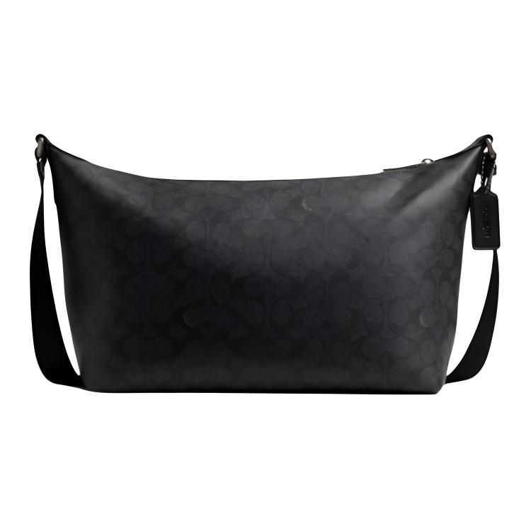

Coach 31 Classic Logo Finn Faux Leather Large Shoulder Crossbody Bag Men Bags Charcoal CAJ91-QBMI5 Basic Set (Bag+Dust Bag)