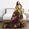 Arcane Vi Jinx Blankets Quality Warm  Throw Blanket Autumn Students Living Room Aesthetic Bedspread