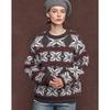 Women's Vintage Color Block Knit Sweater