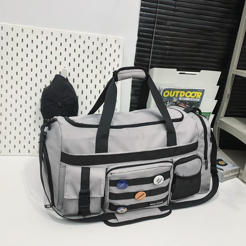 Short Trip Bag Large Capacity Men'S Hand Luggage Bag Men'S Outdoor Storage Bag Dry And Wet Separation Sports Fitness Bag