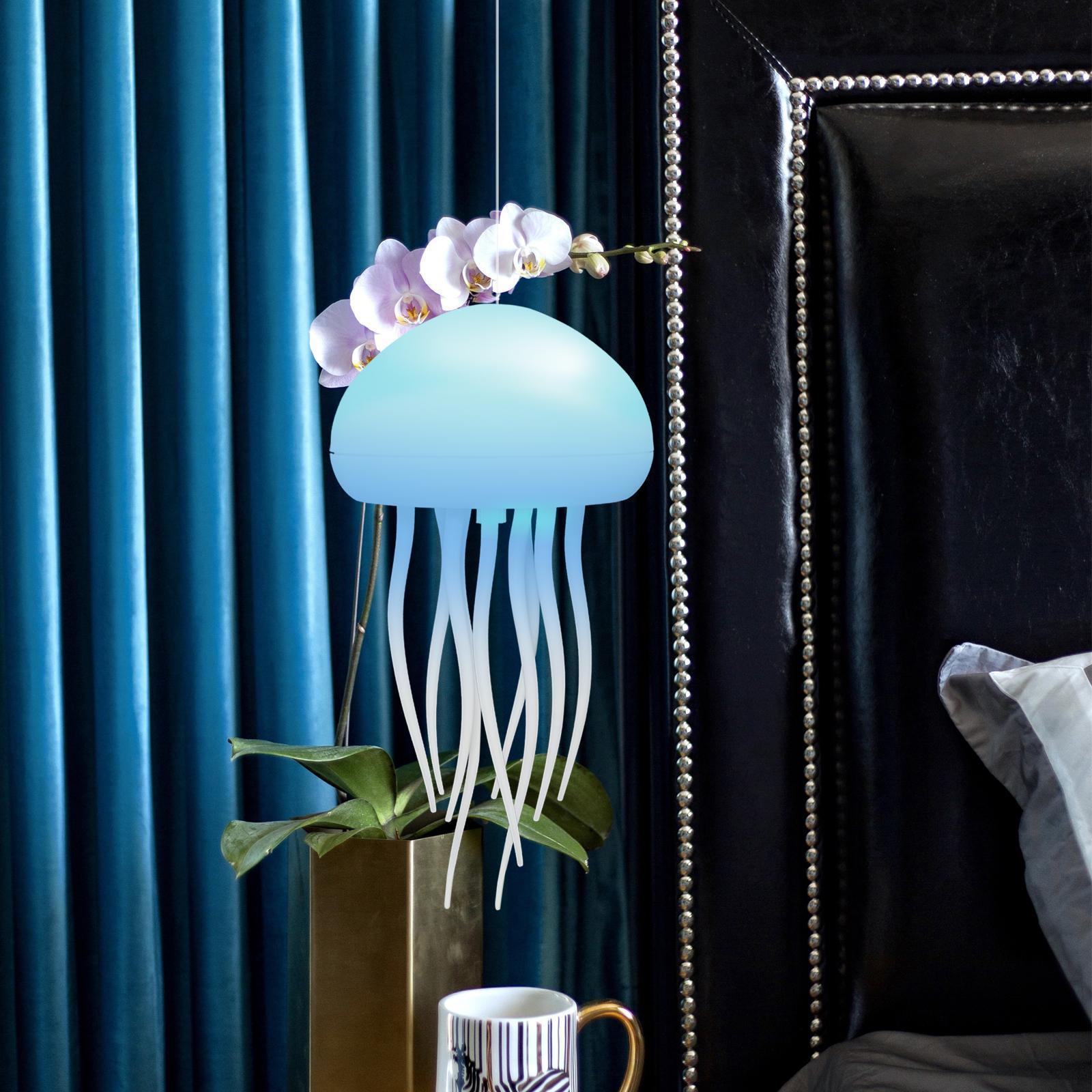 

Медуза Декоративный Светильник Светодиодный Ночной Светильник USB RGB Градиент для Фестивальных Мероприятий without Base