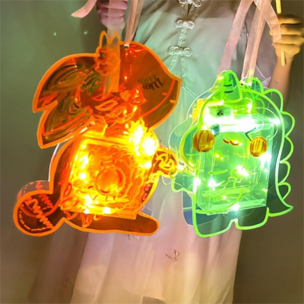 Luminous Mid-Autumn Glowing Lanterns Simulation Handheld Lanterns  Children's Gift