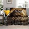 Mystical Forest Owl Blanket Flannel Blanket Throw Blanket Sofa Cover Blanket Soft Premium Blanket Picnic Blanket Tv Blanket Gifts