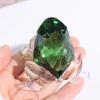 Transparent Crystal Frog Figurines Handicraft Simulation Animal Decoration  Garden Ornament