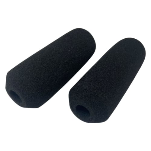 YESprime Microphone Sponge Windscreen/Pop Guard, 120mm Long, 18mm Inner Diameter, Soundproof, Gun Cover, Windshield, Shot Jammer, 2 Pieces