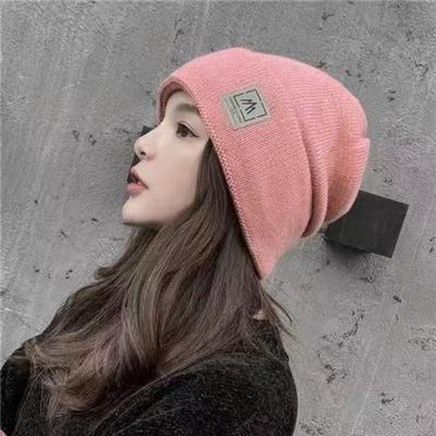 Wintermütze für Herren und Damen, warme Strickmütze, Baumwollmütze, Fahrradmütze mit Fleece, Stirnband im Herrenstil