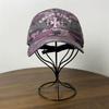 New Retro old cross-stitch camouflage baseball cap for men and women matching face small new casual soft top Sun baseball cap
