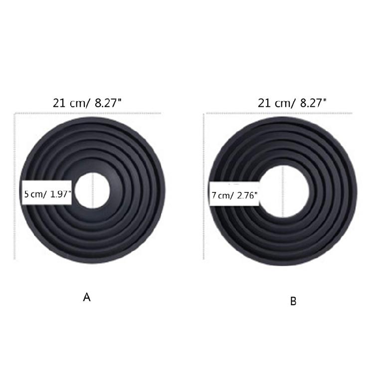 Universal Lens Hood 50mm 70mm Silicone Lens Shade Rubber Lenses Hood for