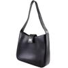 BURBERRY Shoulder Bag black Calfskin Women Used