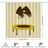 Unique Eagle Shower Curtain Wild Bird Nature Forest Bathroom Decor Set Waterproof Modern Farmhouse Home Textile Artistic Pattern