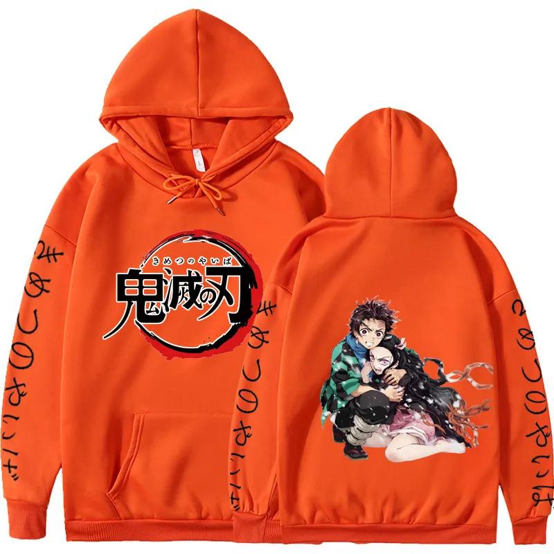 Anime Peripheral Demon Slayer Hoodie Großes Kind Erwachsene Langarm Lose Hoodie Demon Slayer Pullover