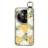Shockproof Fashion Design Phone Case For ZTE Blade A75 5G/Nubia Focus 5G/Calf 5G Phone Holder Oil Painting Wrist Strap