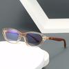 Stilvolle, photochrome Lesebrille im Cat-Eye-Design, ultraleicht, mit Blaulichtfilter, Unisex, Dioptrien 0 bis +4,0