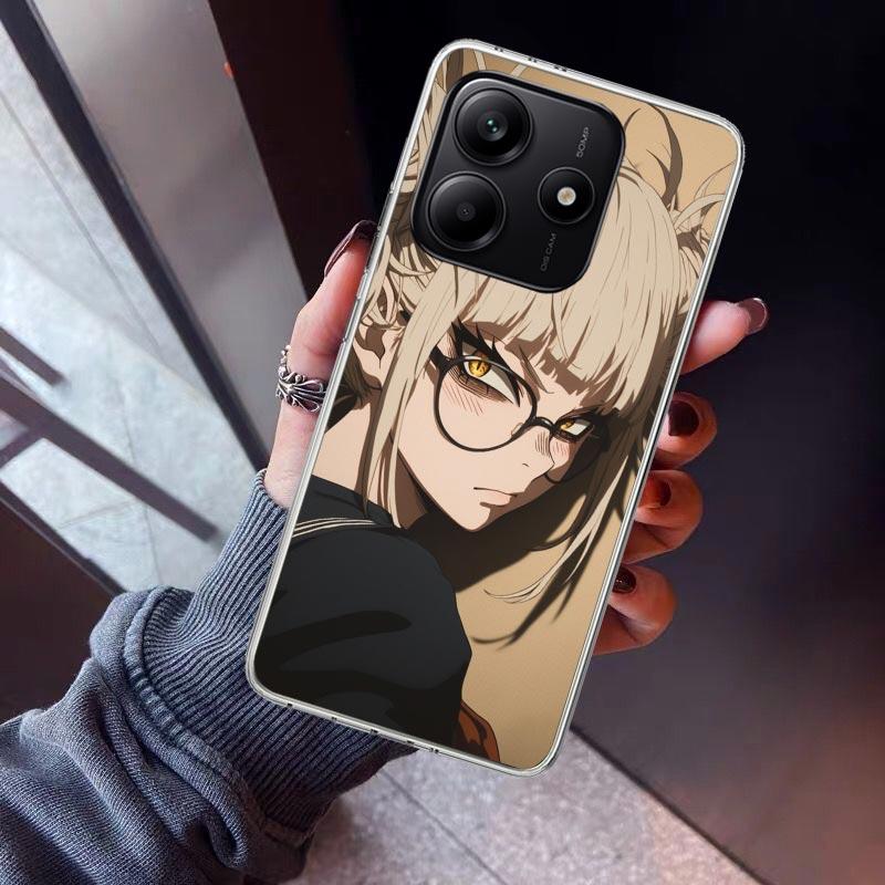 Himiko Toga My Hero Phone Case For Xiaomi Redmi Note 10 11 12 13 14 15 Pro Plus 11S 12S 14S 11T 11E 10S Soft TPU Back Cover Redm