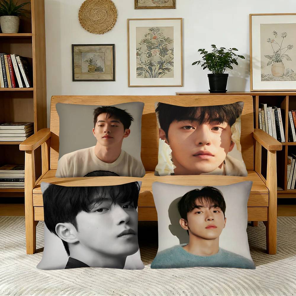 Korea Actor Model Nam Joohyuk Pillow Case Fashion Square Pillowcase Bedroom Sofa Room Ins Decoration Leisure