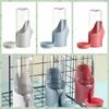 Hanging Cats Water Dispenser Transparent Rabbit Food Container Rabbit Water Bottle  For Puppy Bird