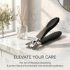 Wide Jaw Opening Anti-Splash Slanted Nail Clipper, 2026 New Fingernail and Toenail Clippers, Suitable for Ingrown Nails and Thick Nails