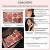 Missrose 8-Color Dry Rose Matte Blush & Contouring Palette with Eyeshadow.