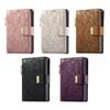 Zipper Card Slot Wallet Luxury Leather Phone Case for IPhone Ultra 18 Fold Shockproof Protective Flip Book Stand Slim Cover