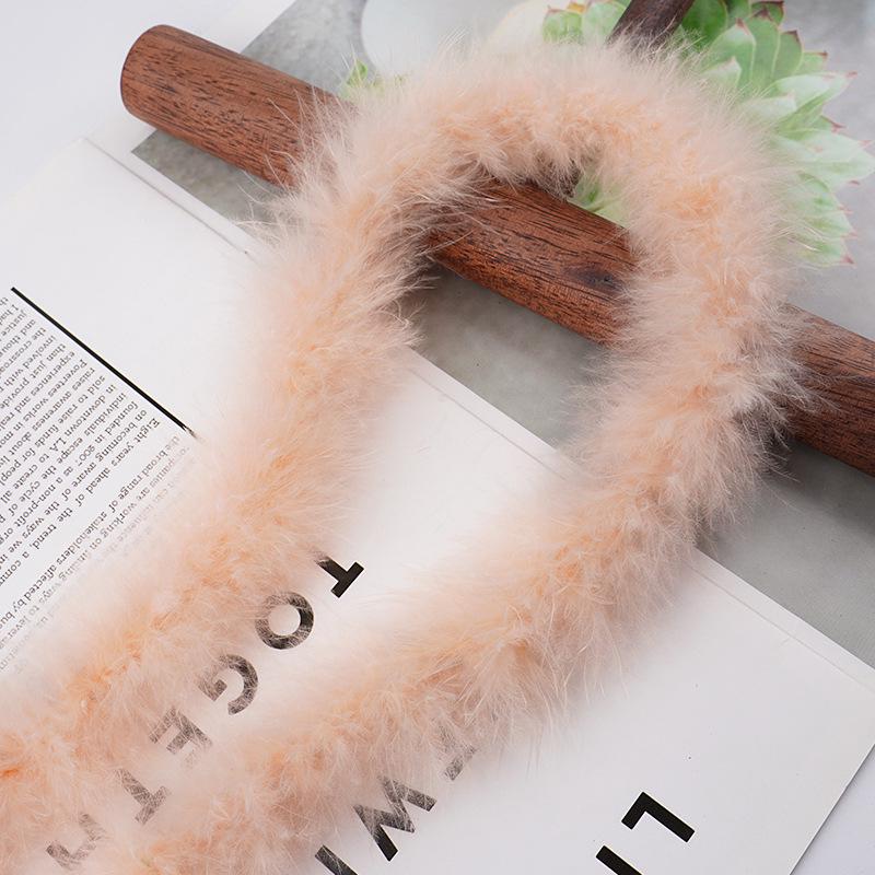 Colorful Turkey Feather Strips for DIY Crafts and Christmas Decorations