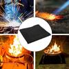 High Temp Carbon Fiber Welding Blanket Flame Resistant Insulation Fireproof