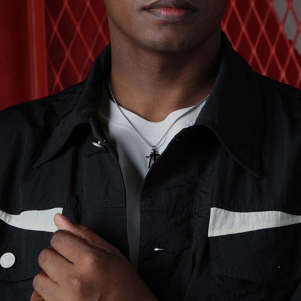 Ventera Noir Crooks Men'S Necklace