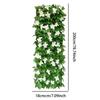 Pannelli Murali Verdi Espandibili Forniture da Giardinaggio Artificiali Con Fioritura Siepe Finta Recinzione Per Casa Hotel Ristorante Appartamento
