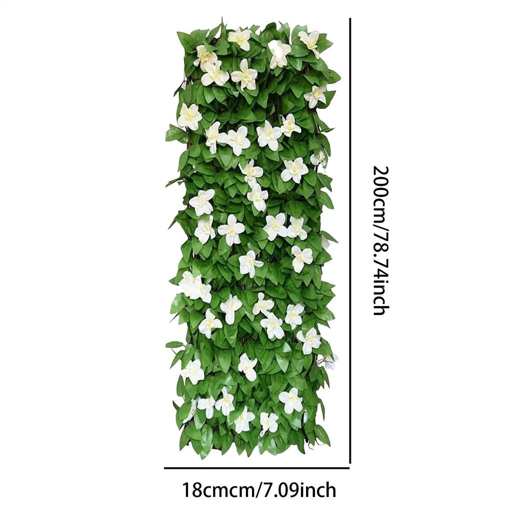 Pannelli Murali Verdi Espandibili Forniture da Giardinaggio Artificiali Con Fioritura Siepe Finta Recinzione Per Casa Hotel Ristorante Appartamento