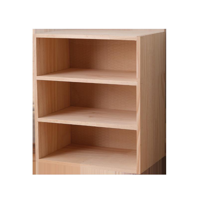 Mehrschichtiges Desktop-Bücherregal zur Aufbewahrung für Zuhause, Schlafzimmer oder Studenten