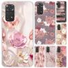 Beautiful Rose Bling Picture Phone Case for Xiaomi Redmi Note 15 14 14S 13 12S 12 Pro 11S 11 Plus 11T 11E 10S Soft Funda Print S