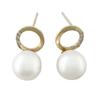 no brand  Pierce gold Women Pearl used