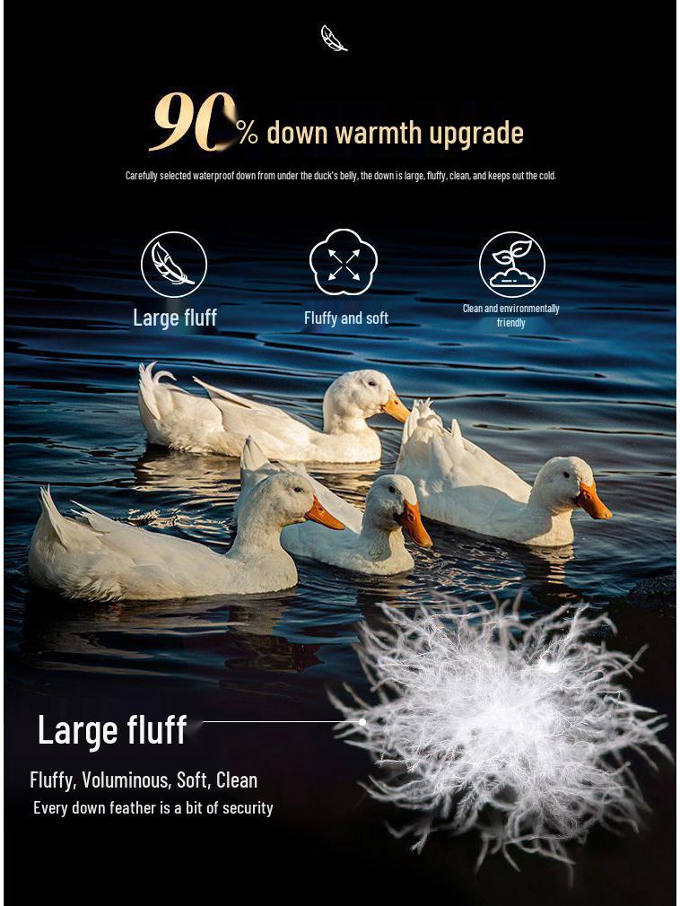 Men's Patchwork Duck Down Vest - Warm, Lightweight Stand Collar for Autumn/Winter