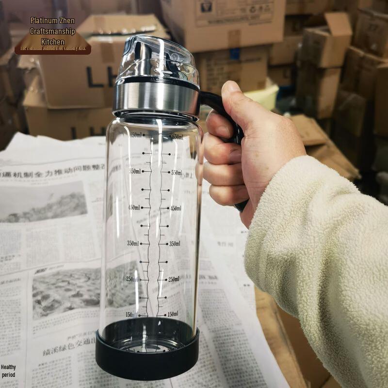 Gravity Automatic High Borosilicate Glass Oil Dispenser