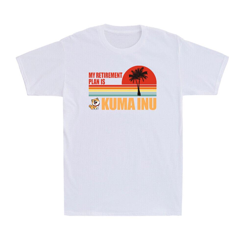 My Retirement Plan Is Kuma Inu Funny Coin Millionaire Retro Men s T-Shirt S
