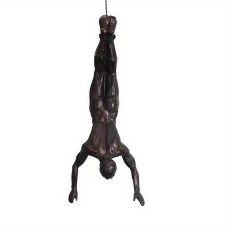 1Pc American Retro Industrial Style Climbing Figure Background Wall Decoration Pendant