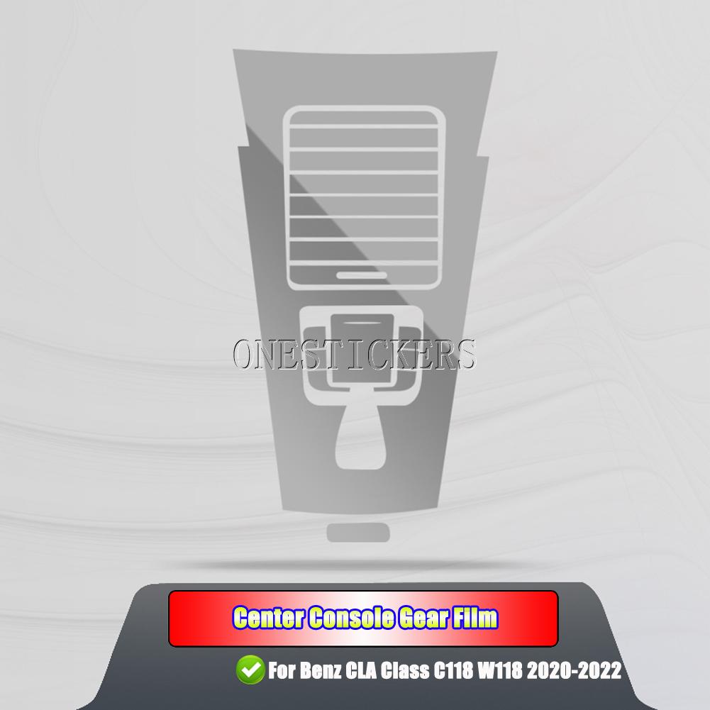 Für Mercedes Benz CLA-Klasse C118 W118 2022 Auto Lenkrad Zentrales Lüftungsgitter Navigationsbildschirm TPU Schutz