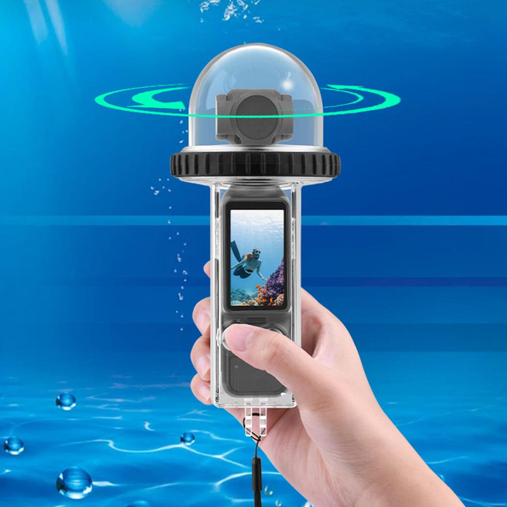 Pocket Camera Dive Case Action Sports PTZ Camera Underwater Waterproof 40m Diving Housing Cover Shel