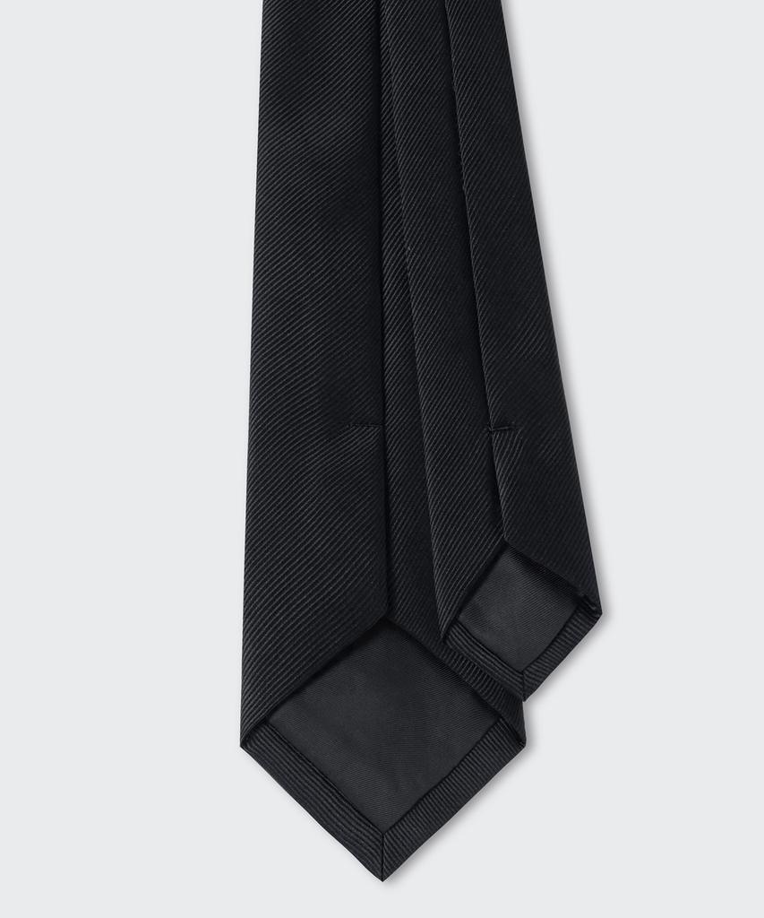 MUSINSA STANDARD Standard Solid Tie [Black]