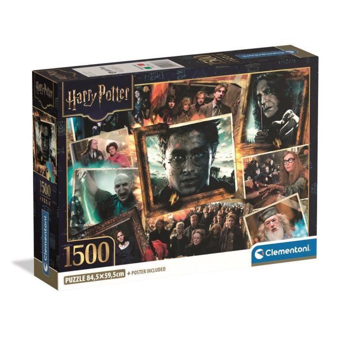 CLEMENTONI - Compact 1500 pièces - Harry Potter