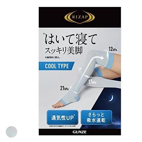 Compression Over Knee RIZAP Wear While Sleeping Slim Legs Sleep Use Summer Type Toe-less Heel Ladies