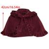 Luxurious Velvets Christmas Cloak Stage Performances Shawl Warm Winter Accessory for Men and Women