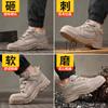 Winter Velvet Warm Labor Insurance Shoes for Men and Women Anti-piercing and Anti-smashing Steel Head Safety Shoes Comfortable Anti-velvet