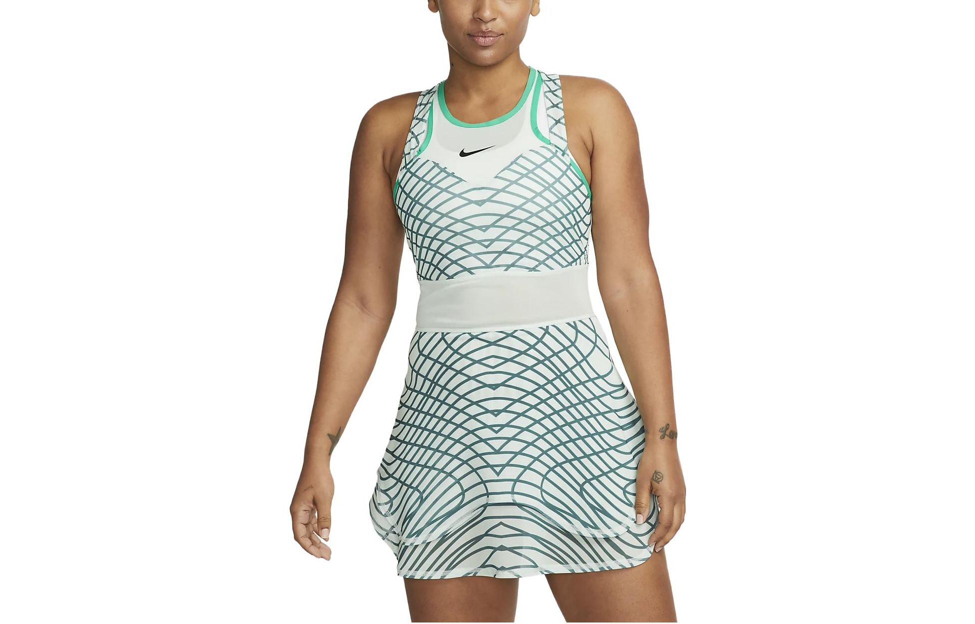 Nike Sleeveless Dress Women s Slight Green DR9739-394 XS