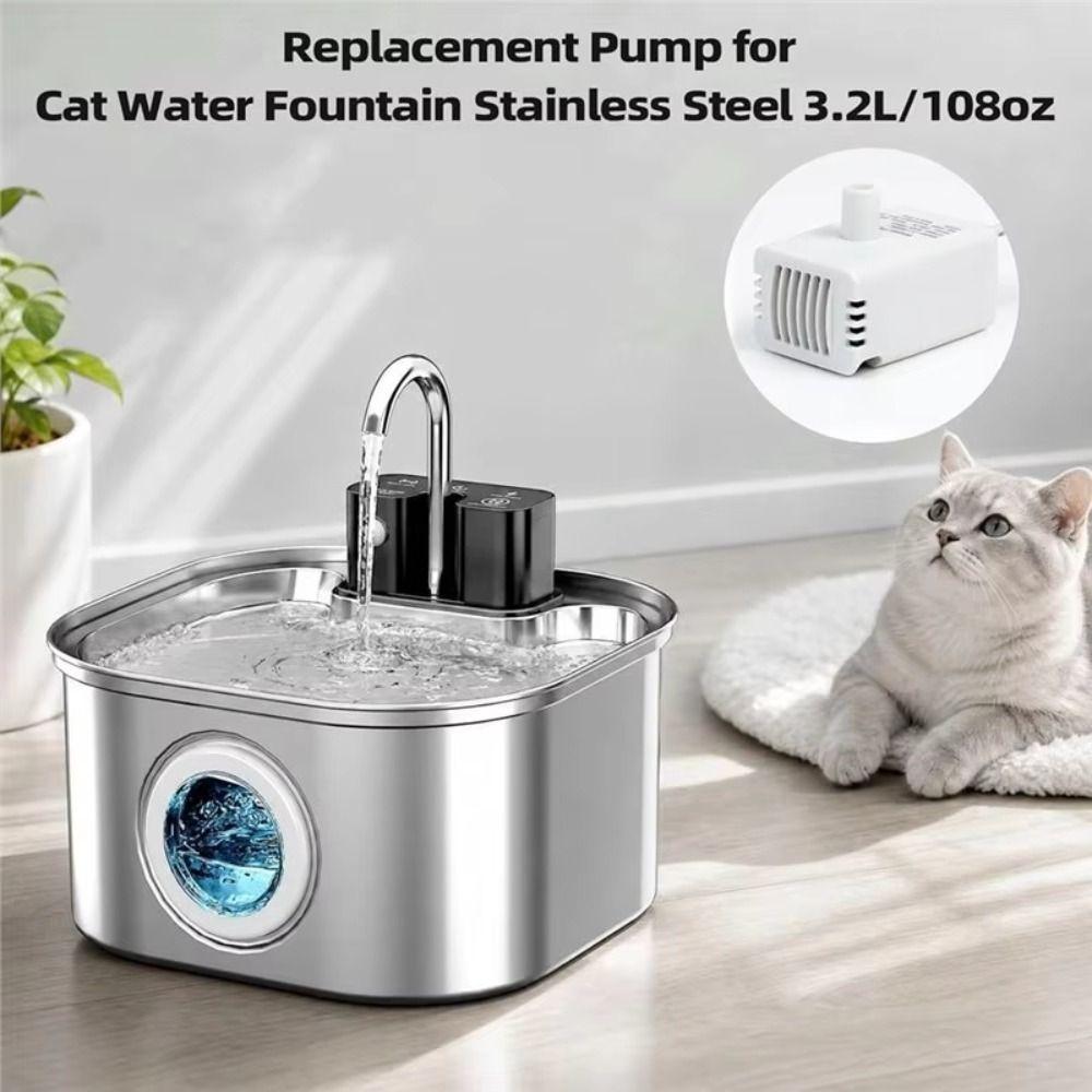 Auto Power Off Pet Water Fountain Pump Ultra Quiet Water Dispenser Pump Cat Water Fountain