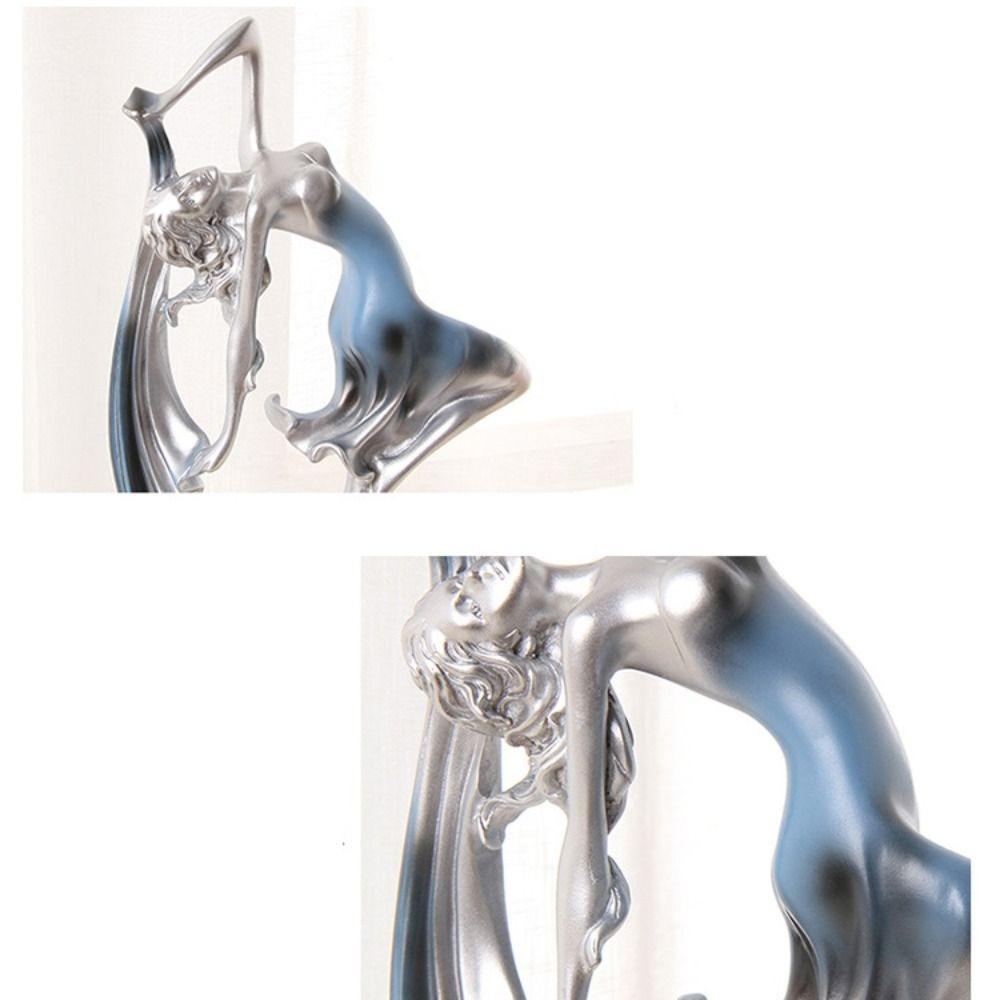 Artystyczne Ozdoby Tancerka Rękodzieło Miniatury Figurka Rzeźba Postać Dziewczyny Statuetka Urodziny