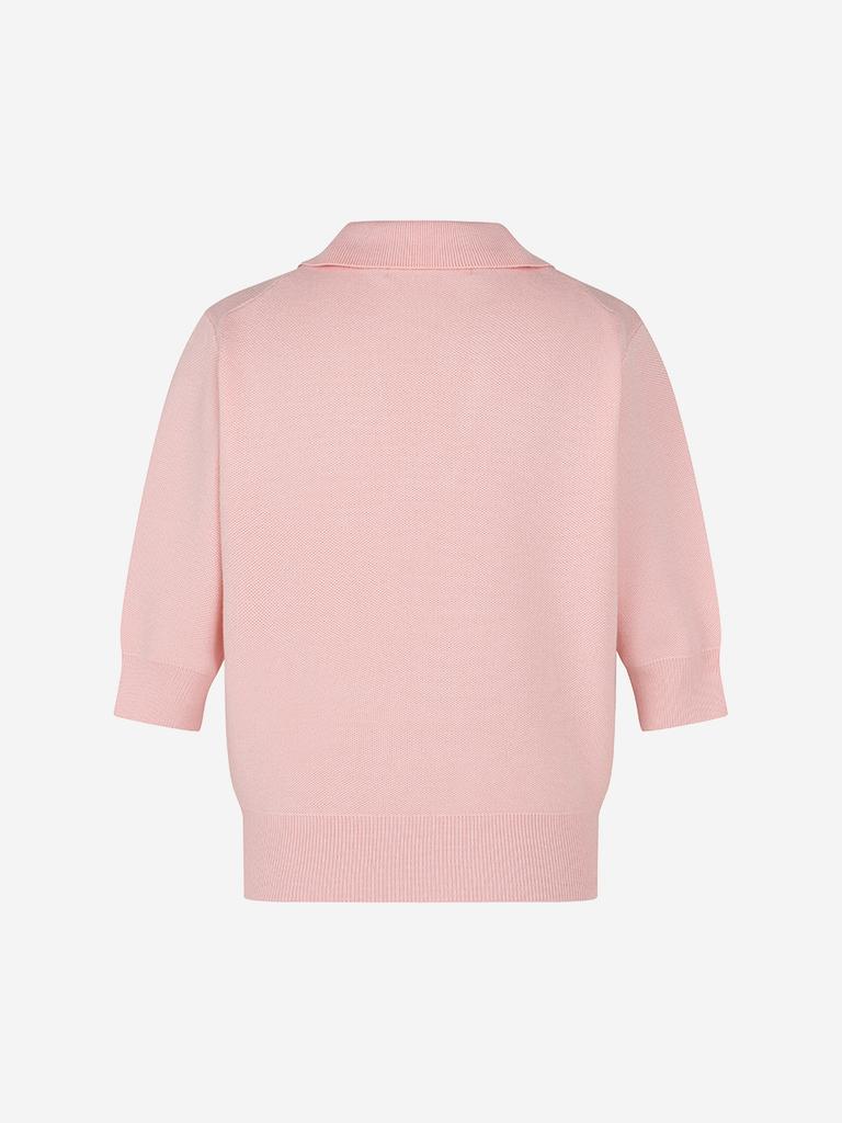 LORDLOAR Signature Collar Knit L/Pink