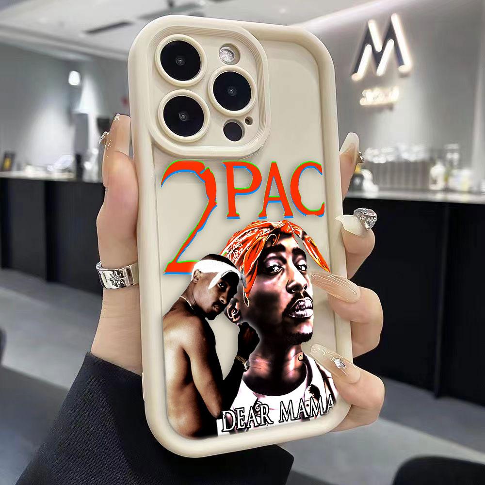 Hip Hop Tupac Shakur 2pac Cover Phone Case For HONOR 400 90 Lite 300 200 70 50 20 10i 9X 8X PRO 5G Silicone Case DIY Shell Funda