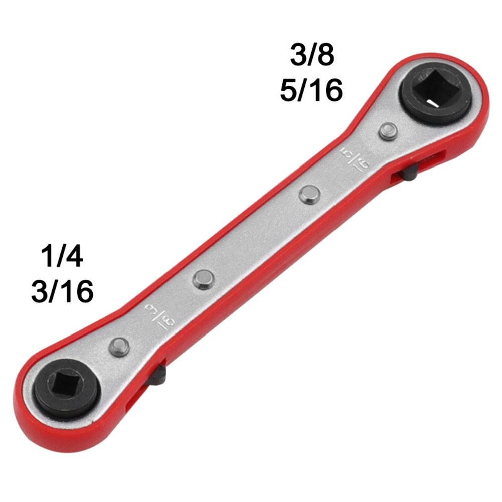 

Metal Ratchet Wrench Portable Repair With Square Head