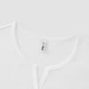 Semir Women's Slim Fit Ruffle Trim Cotton T-Shirt